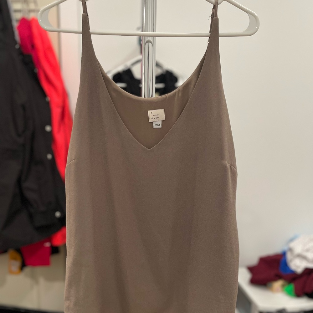a new day Taupe Camisole Top